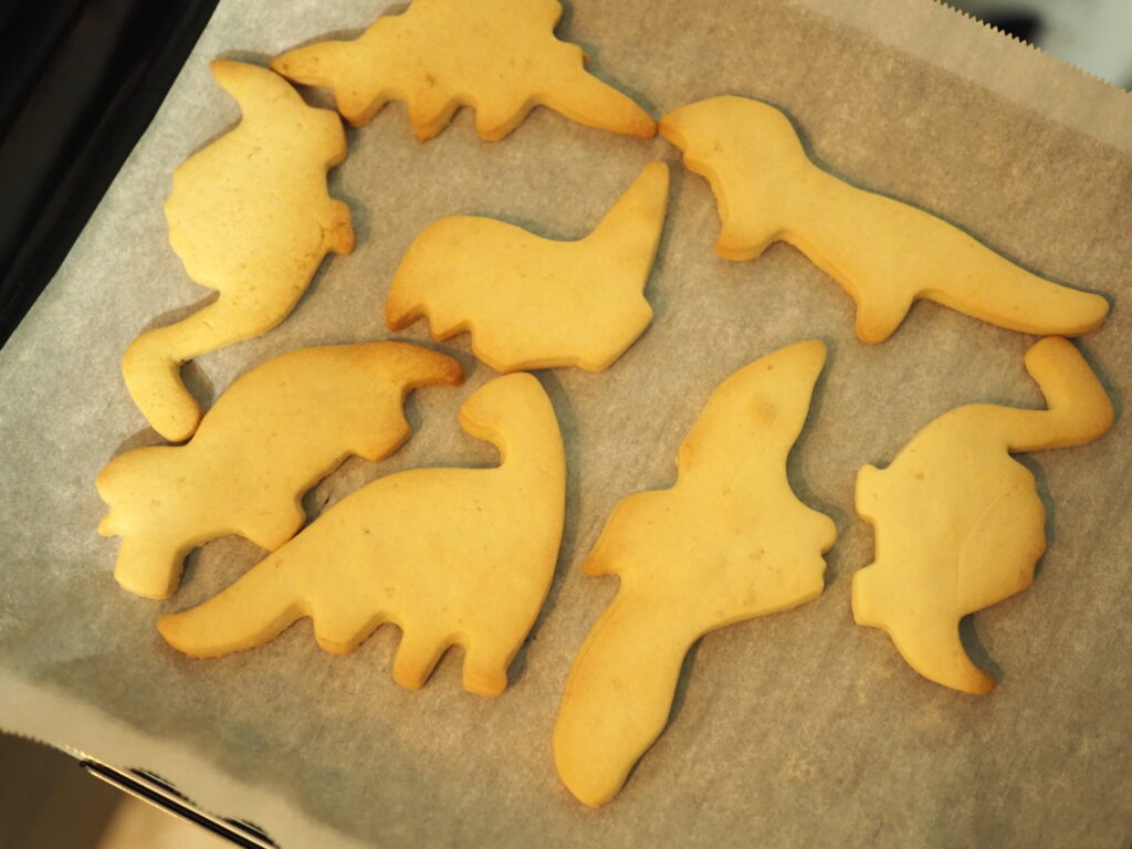 恐竜クッキー