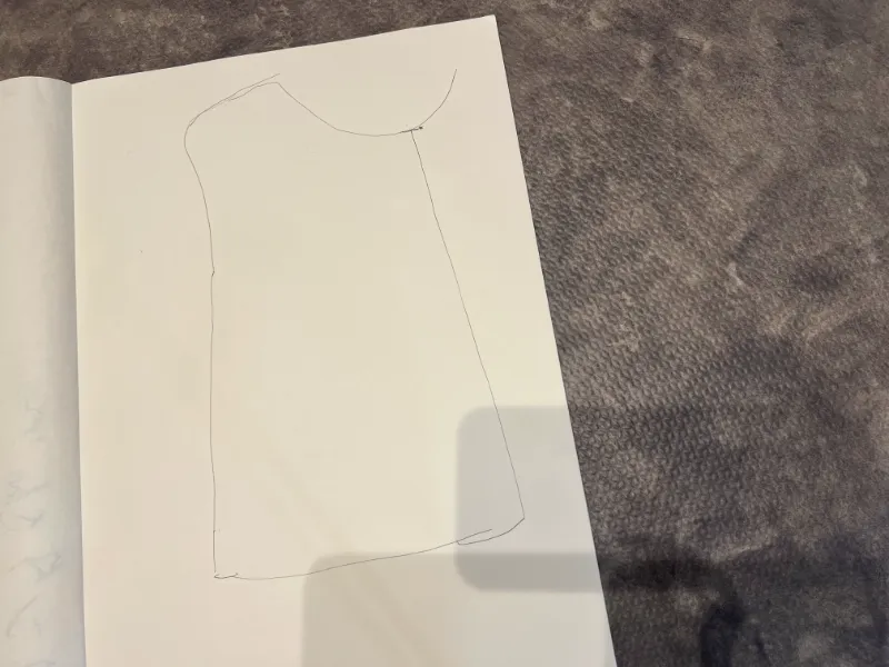 衣装の型紙を作る